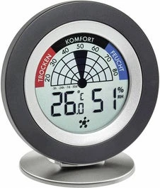 TFA Digitale Thermometer En Hygrometer Cosy 12 X 5,5 X 15 Cm