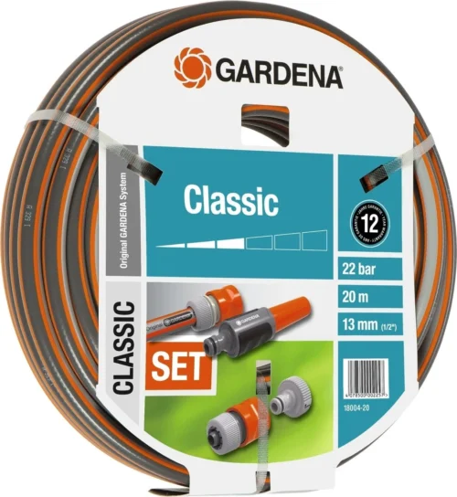Gardena Classic Tuinslang Inclusief Aansluitarmaturen 20 M 13 Mm (1/2") -Tuinplanten Winkel 4078500002257 2 1