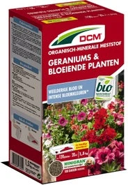 DCM Bio Meststof Geraniums En Bloeiende Planten 1,5 Kg