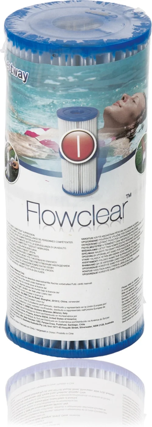 Bestway Filter Cartridge Flowclear Type I 2 Stuks -Tuinplanten Winkel 6942138918403 2