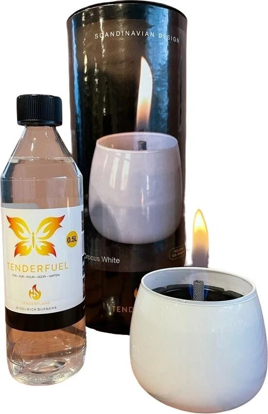 Tenderflame Tafelhaard Giftbox Crocus Wit D 9,5 H 7,5 Cm 4 Tenderflame Tafelhaard Giftbox Crocus Wit D 9,5 H 7,5 Cm - Afbeelding 2