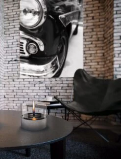 Tenderflame Tafelhaard Café 14 Grijs D 13 H 15 Cm -Tuinplanten Winkel 7090037738871 1