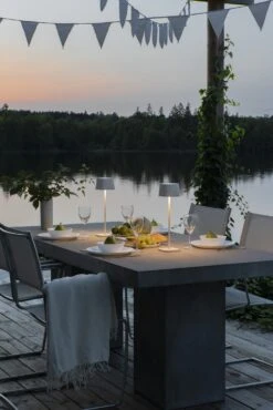 Konstsmide Tafellamp Capri Wit 13 X 15 X 41 Cm -Tuinplanten Winkel 7318307814255 10