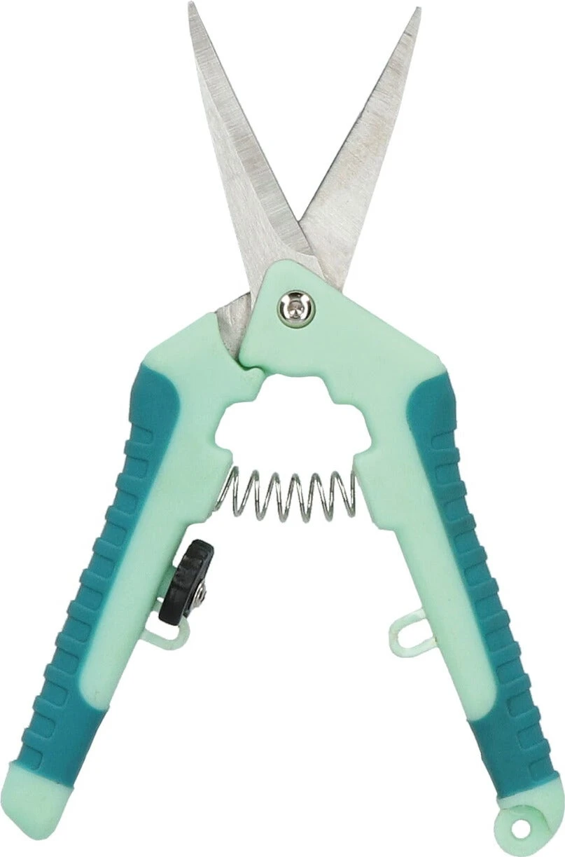 Sogo Snoeischaar Groen / Blauw 12 X 1,8 X 20 Cm 3 Sogo Snoeischaar Groen / Blauw 12 X 1,8 X 20 Cm