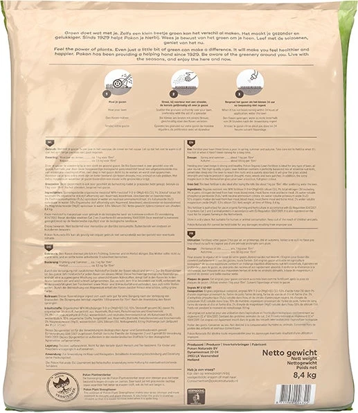 Pokon Bio Gazonmest 125 M² 4 Pokon Bio Gazonmest 125 M² - Afbeelding 2