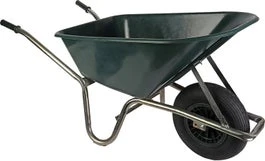 Talen Tools Kruiwagen Groen 100L 3 Talen Tools Kruiwagen Groen 100L