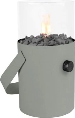 Gaslantaarn Cosiscoop Olijfgroen D 16 H 30 Cm