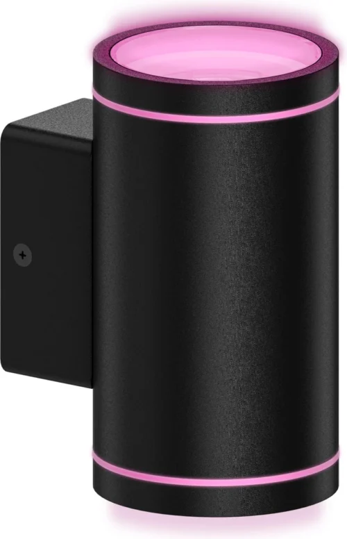 Calex Smart Wandlamp Up & Down Zwart 10,5 X 7,6 X 13,8 Cm -Tuinplanten Winkel 8712879149569 2