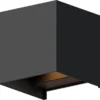 Calex Wandlamp Bari Zwart 10 X 10 X 10 Cm -Tuinplanten Winkel 8712879161707 0
