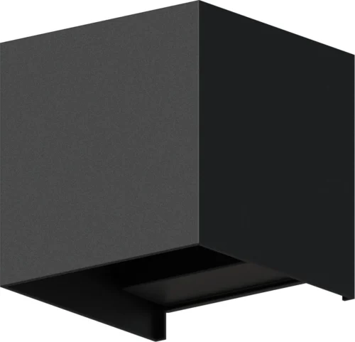 Calex Wandlamp Bari Zwart 10 X 10 X 10 Cm -Tuinplanten Winkel 8712879161707 1