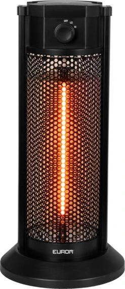 Eurom Terrasheater Under Table Grijs 25,7 X 51,3 X 55,6 Cm