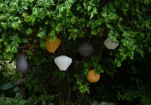 Solar Lampion Marrakesh Grijs D 29 H 25 Cm -Tuinplanten Winkel 8713619421648 2