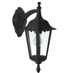 KS Verlichting Wandlamp Ancona Neerwaarts Zwart 25 X 20 X 44 Cm