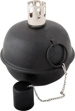 Esschert Design Olielamp Fancy Flames Zwart D 14 H 15,4 Cm -Tuinplanten Winkel 8714982007989 1