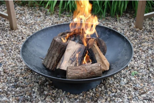 Esschert Design Vuurschaal Zwart 77,5 X 77,5 X 26 Cm -Tuinplanten Winkel 8714982034015 1 1