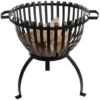Esschert Design Vuurkorf Fancy Flames Zwart D 50 H 55 Cm -Tuinplanten Winkel 8714982055584 0 1