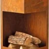Tuinhaard Vierkant Roest 38 X 38 X 100 Cm -Tuinplanten Winkel 8714982116957 1 1