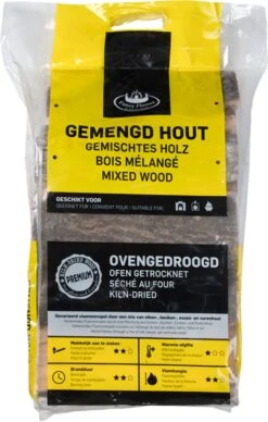 Esschert Design Gemengd Haardhout Ovengedroogd 8 Kg