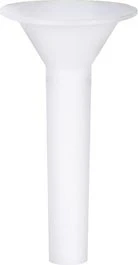 Esschert Design Trechter Wit 10,4 X 10,4 X 19 Cm