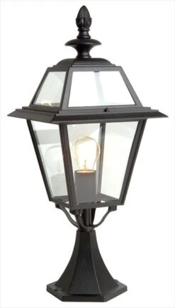 Intratuin Staande Lamp Emma Zwart 25 X 25 X 59,6 Cm -Tuinplanten Winkel 8717263307495 1 1