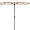 Intratuin Parasol Pallini Wit 80+UV 280 X 280 Cm -Tuinplanten Winkel 8717263950646 1 1
