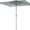 Intratuin Parasol Pallini Grijs 80+UV 280 X 280 Cm -Tuinplanten Winkel 8717263950660 1