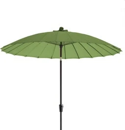 Intratuin Parasol Shanghai Groen 80+UV D 300 Cm 3 Intratuin Parasol Shanghai Groen 80+UV D 300 Cm