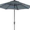 Intratuin Parasol Trinidad Donkergrijs 80+UV D 250 Cm -Tuinplanten Winkel 8717263950868 1