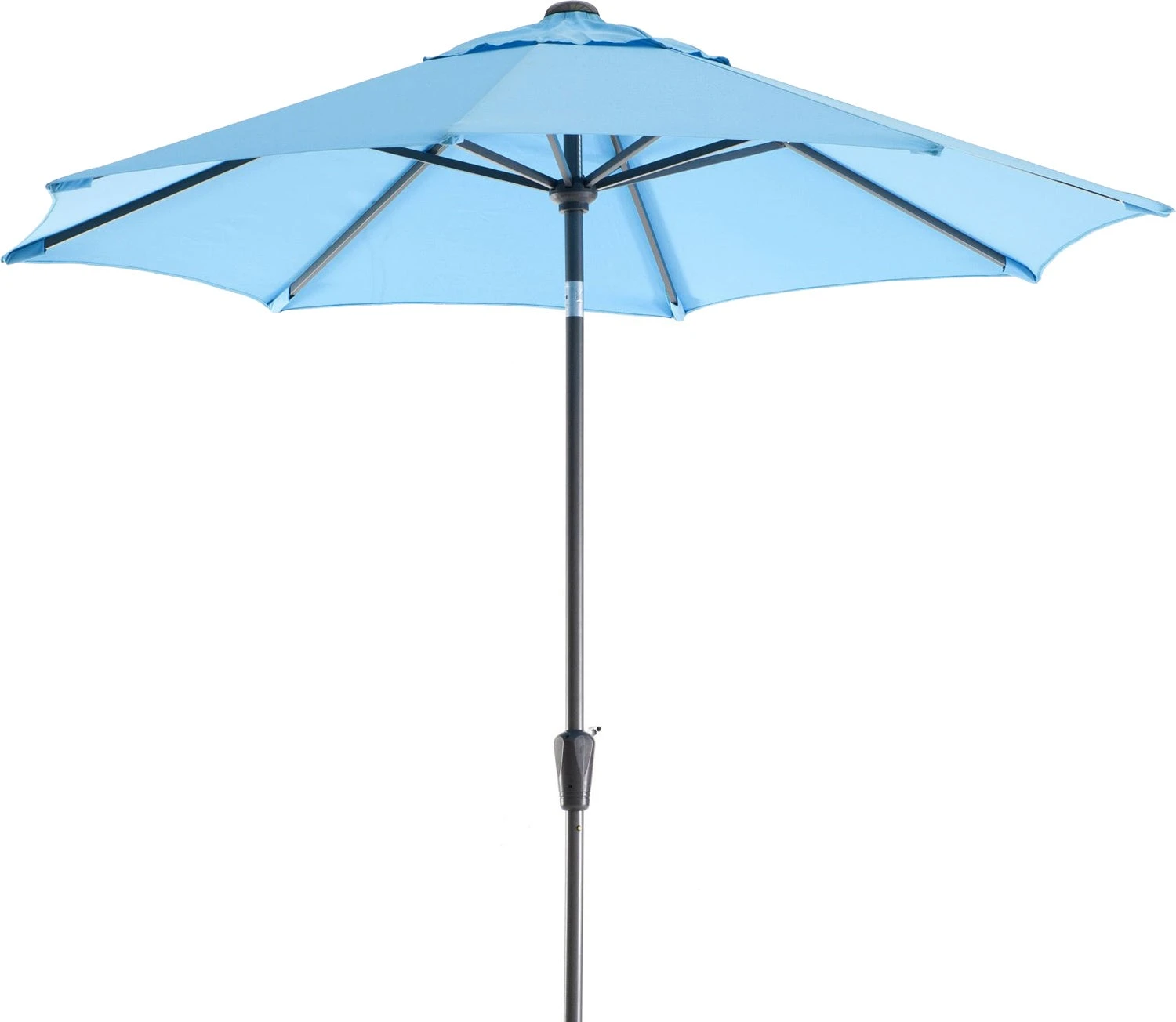 Intratuin Parasol Trinidad Lichtblauw 80+UV D 250 Cm 3 Intratuin Parasol Trinidad Lichtblauw 80+UV D 250 Cm