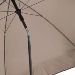 Intratuin Parasol Haiti Taupe 80+UV D 200 Cm -Tuinplanten Winkel 8717263951018 2