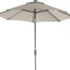 Intratuin Parasol Trinidad Taupe 80+UV D 250 Cm 1 Intratuin Parasol Trinidad Taupe 80+UV D 250 Cm -Tuinplanten Winkel 8717263951216 1