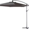 Intratuin Zweefparasol Milano Zwart 80+UV D 300 Cm -Tuinplanten Winkel 8717263951667 1 1
