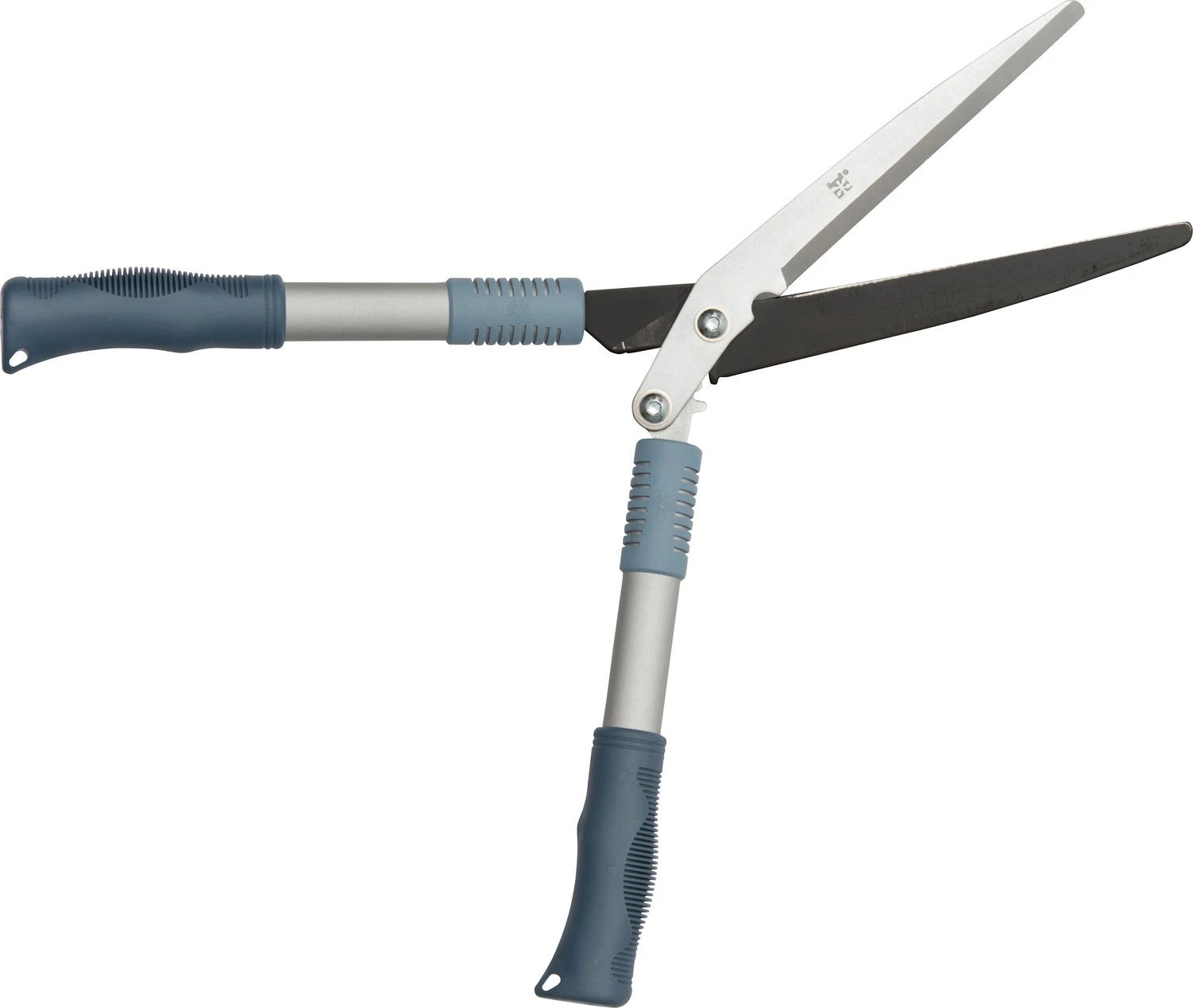 Intratuin Premium Heggenschaar Aluminium Blauw/zilver 4 Intratuin Premium Heggenschaar Aluminium Blauw/zilver - Afbeelding 2