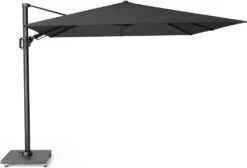 Platinum Sun & Shade Zweefparasol Challenger Zwart 50+UV 300 X 300 Cm -Tuinplanten Winkel 8717591772644 2 1