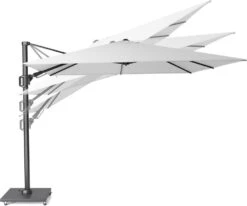 Platinum Sun & Shade Zweefparasol Challenger Zwart 50+UV 300 X 300 Cm -Tuinplanten Winkel 8717591772644 3 1