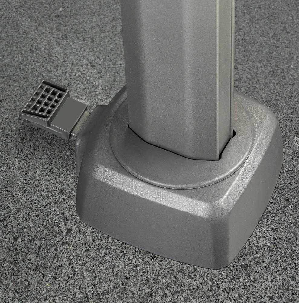 Platinum Sun & Shade Zweefparasol Challenger Zwart 50+UV 300 X 400 Cm 6 Platinum Sun & Shade Zweefparasol Challenger Zwart 50+UV 300 X 400 Cm - Afbeelding 4