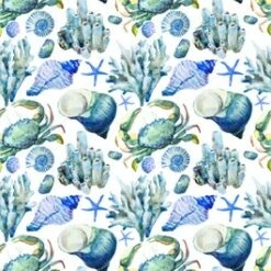 PB-Collection Tuinschilderij Zeedieren Rond 45 X 2 X 45 Cm