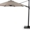 Tierra Outdoor Zweefparasol Duraflex Taupe 347 X 347 Cm 1 Tierra Outdoor Zweefparasol Duraflex Taupe 347 X 347 Cm -Tuinplanten Winkel 8718657659930 0