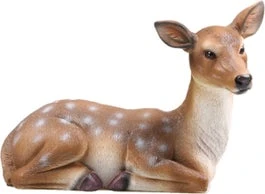 Farmwood Tuinbeeld Ree Brian Bruin / Wit 37 X 19 X 29 Cm 3 Farmwood Tuinbeeld Ree Brian Bruin / Wit 37 X 19 X 29 Cm