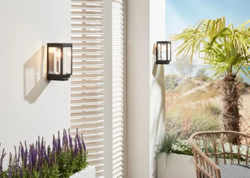 Luxform Solar Wandlamp Amsterdam Zwart D 12 H 24,3 Cm -Tuinplanten Winkel 8719099201916 1