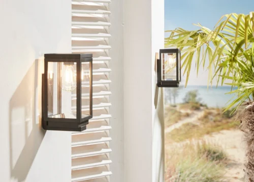 Luxform Solar Wandlamp Amsterdam Zwart D 12 H 24,3 Cm -Tuinplanten Winkel 8719099201916 2