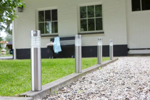 Luxform Lighting Solar Staande Buitenlamp Arizona Zilver D 7,6 H 56 Cm -Tuinplanten Winkel 8719099220054 2