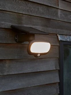 Luxform Lighting Solar Wandlamp Montevideo Solar Zwart 25 X 19 X 26 Cm -Tuinplanten Winkel 8719099291078 3