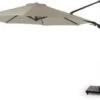Tierra Outdoor Zweefparasol Banus Taupe 50+UV 350 X 350 Cm -Tuinplanten Winkel 8719638368537 0
