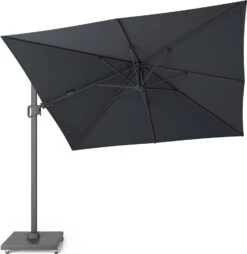 Platinum Sun & Shade Zweefparasol Merida Plus Antraciet 35+UV 300 X 300 Cm -Tuinplanten Winkel 8720039165465 2