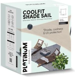 Platinum Sun & Shade Schaduwdoek Vierkant Coolfit Bruin 360 X 360 Cm 12 Platinum Sun & Shade Schaduwdoek Vierkant Coolfit Bruin 360 X 360 Cm -Tuinplanten Winkel 8720039166295 3