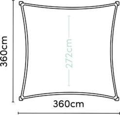 Platinum Sun & Shade Schaduwdoek Vierkant Coolfit Bruin 360 X 360 Cm 13 Platinum Sun & Shade Schaduwdoek Vierkant Coolfit Bruin 360 X 360 Cm -Tuinplanten Winkel 8720039166295 4