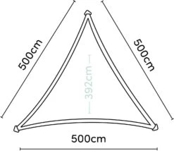 Platinum Sun & Shade Schaduwdoek Driehoek Dreamsail Grijs 500 X 500 Cm -Tuinplanten Winkel 8720039166516 4