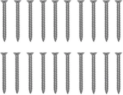 Platinum Sun & Shade Bevestigingsschroeven Zilver 2 X 10 X 18,5 Cm 20 Stuks 3 Platinum Sun & Shade Bevestigingsschroeven Zilver 2 X 10 X 18,5 Cm 20 Stuks