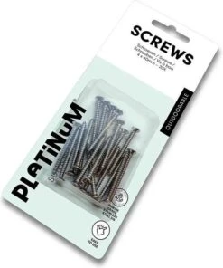Platinum Sun & Shade Bevestigingsschroeven Zilver 2 X 10 X 18,5 Cm 20 Stuks 8 Platinum Sun & Shade Bevestigingsschroeven Zilver 2 X 10 X 18,5 Cm 20 Stuks -Tuinplanten Winkel 8720039166639 1